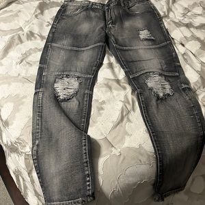 Mens Gray Jeans size 34